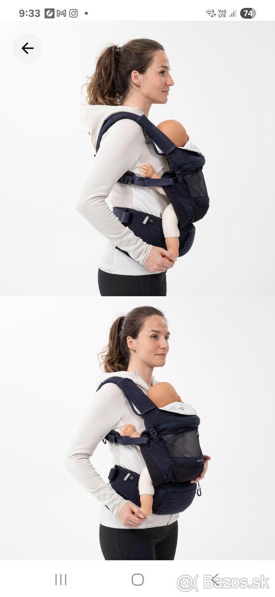 Ergonomický nosic od 9m do 15kg