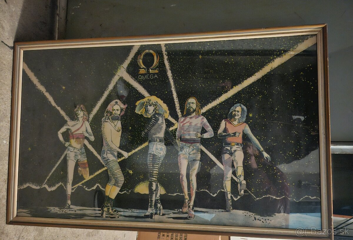 Plagát skupiny Omega