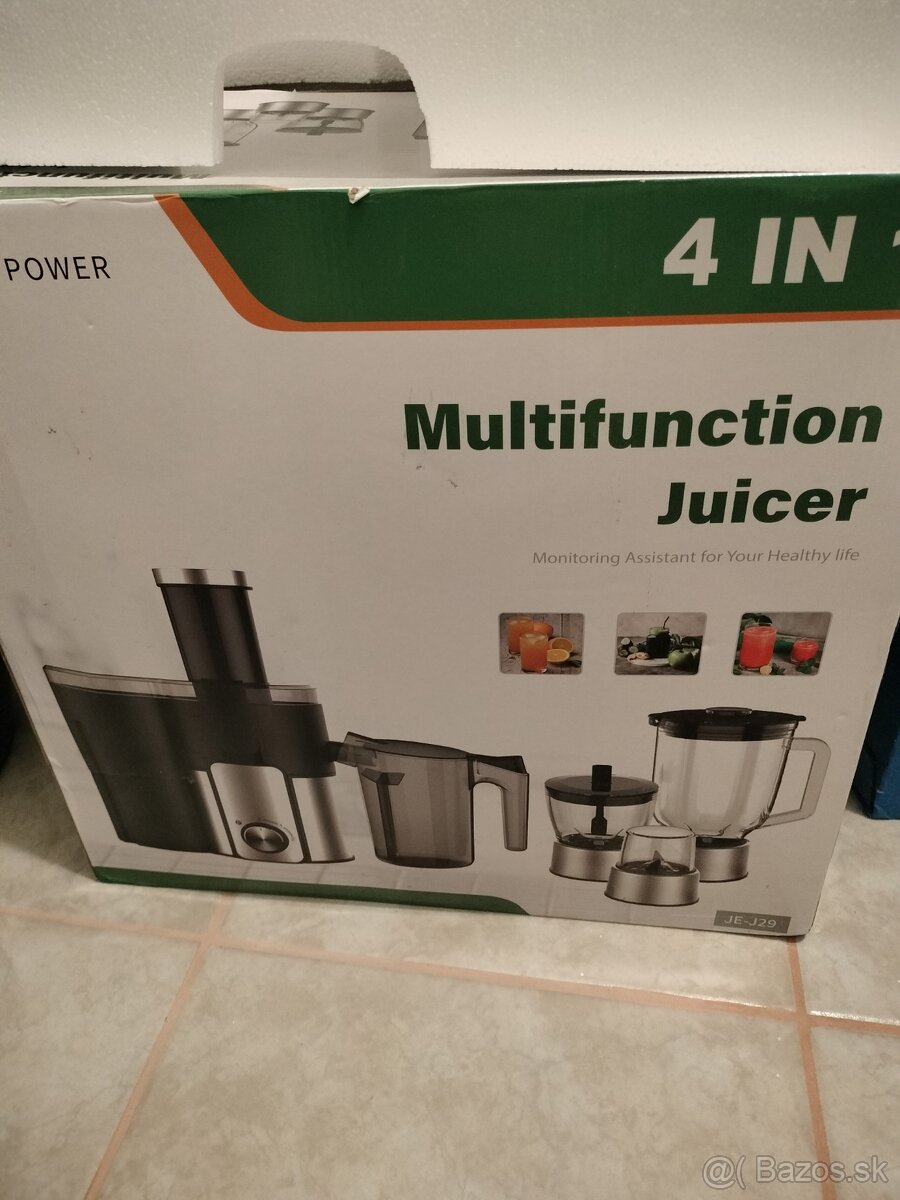 4 v jednom nový nepoužitý mixér