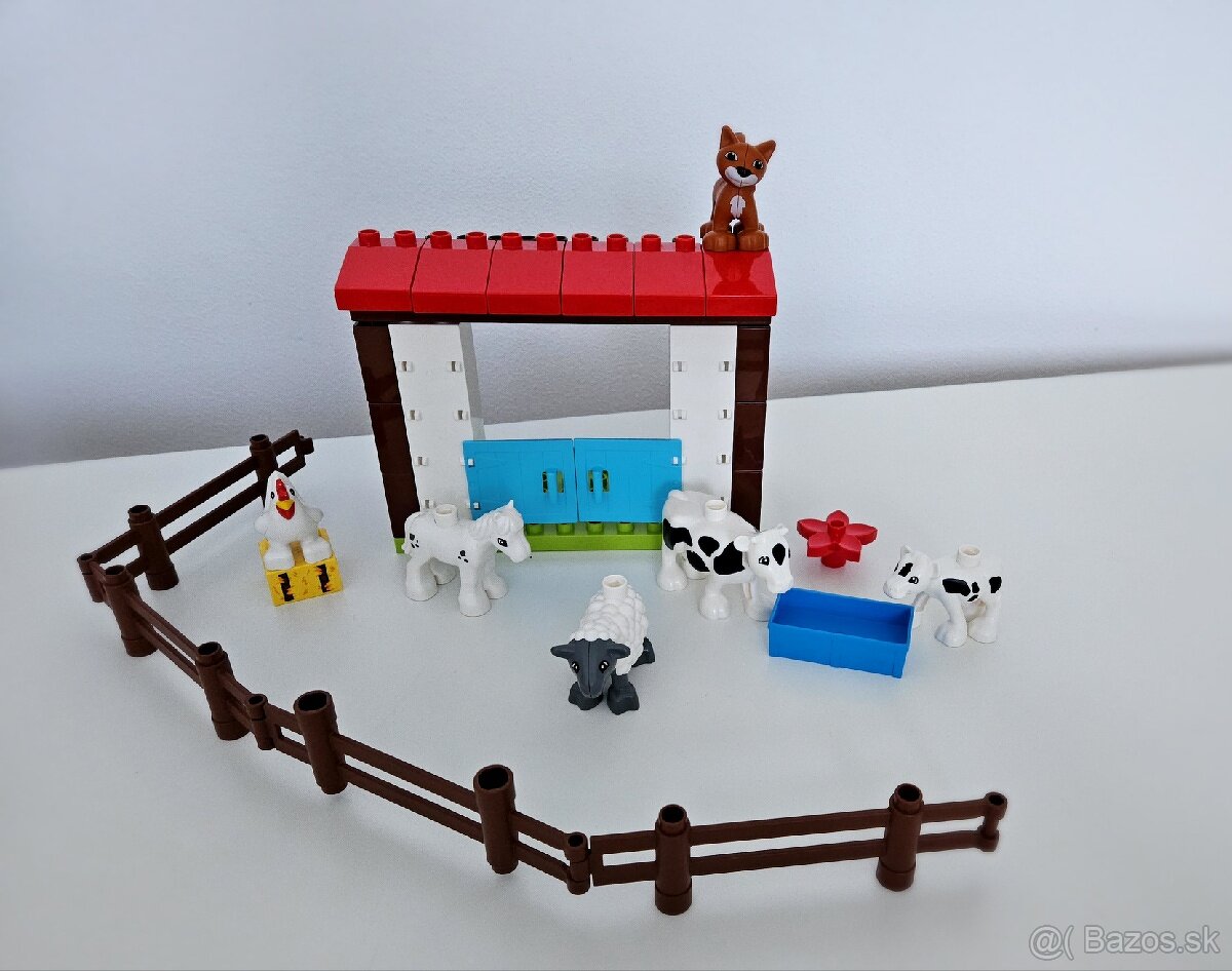 Lego duplo farmárske zvieratká