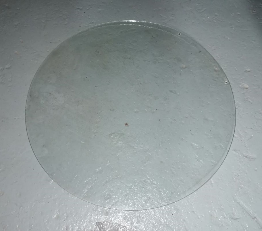 Okrúhle sklo na stôl 53.5cm