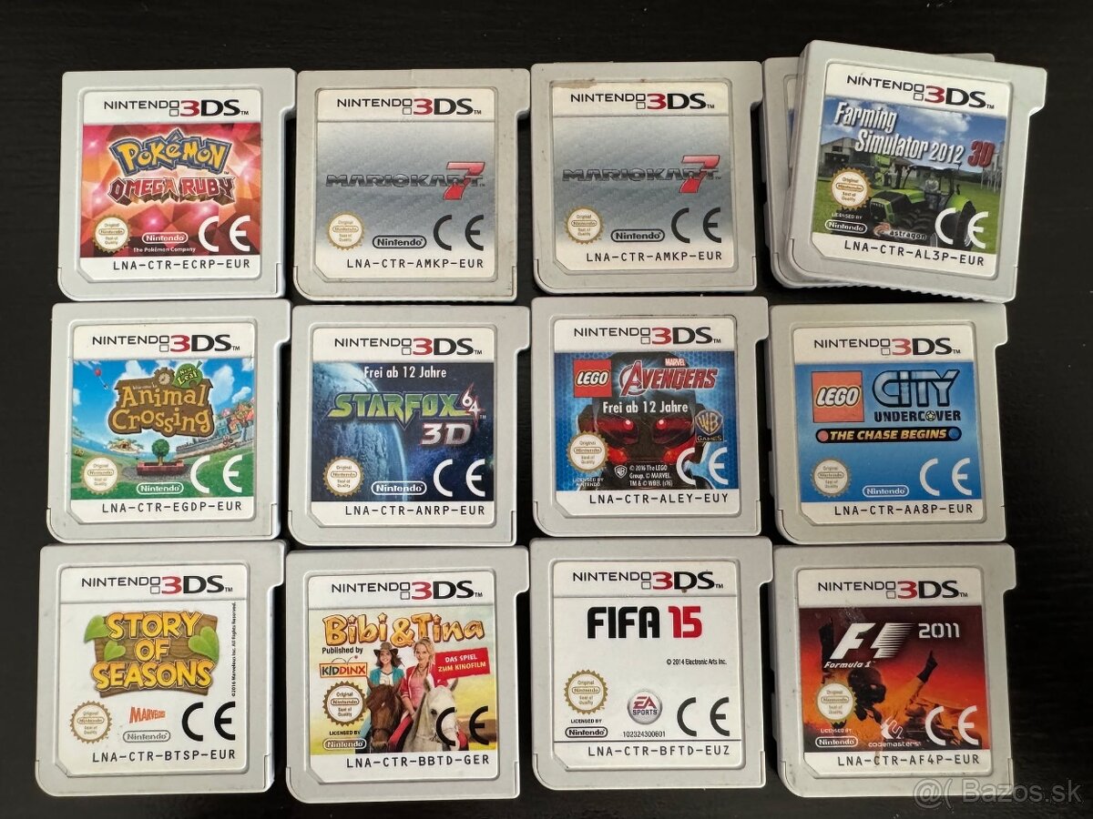 Predam Hry na Nintendo 3DS