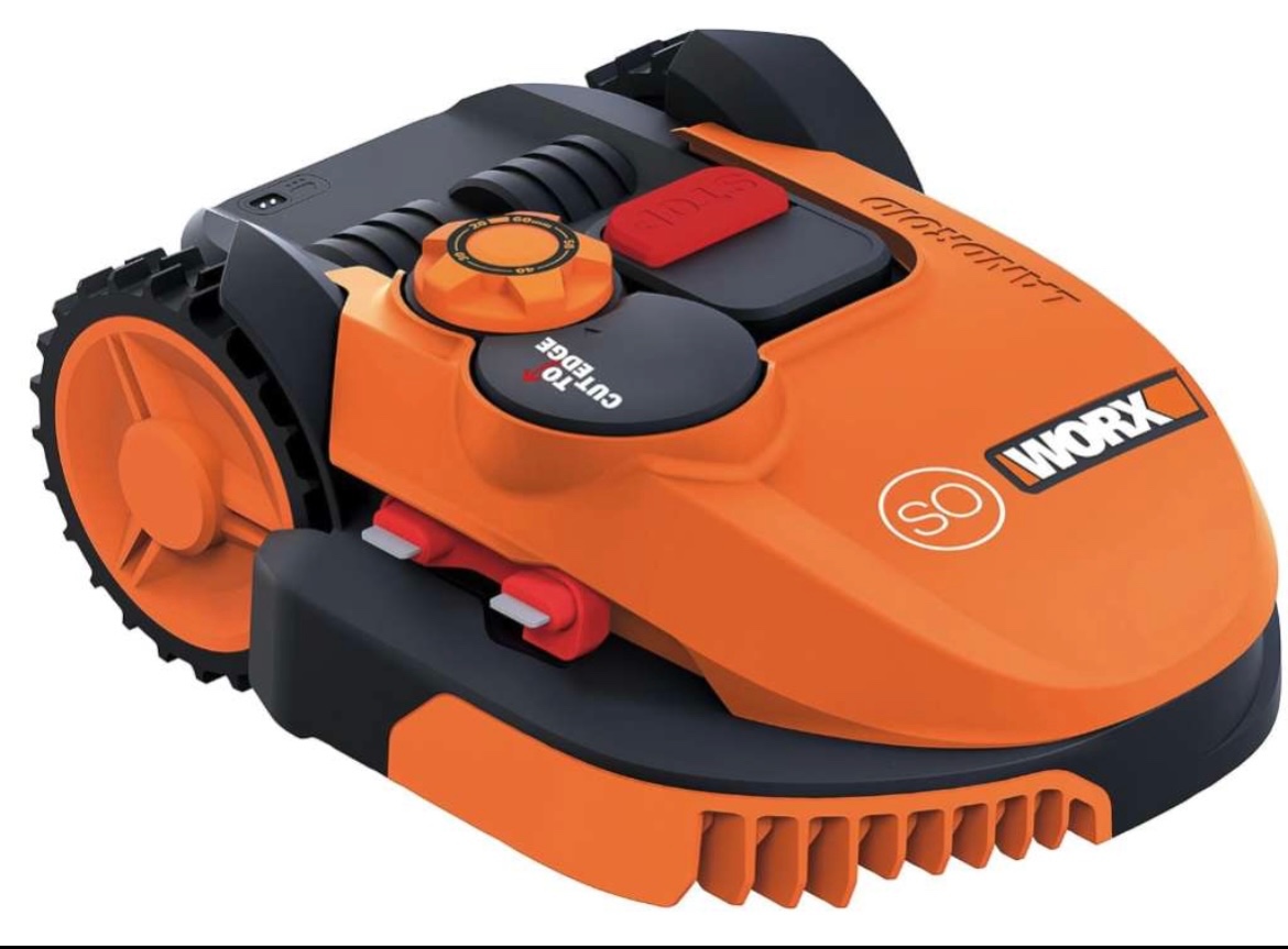 Robotická kosačka WORX SO500i s wifi+nabíjacia stanica, odpo