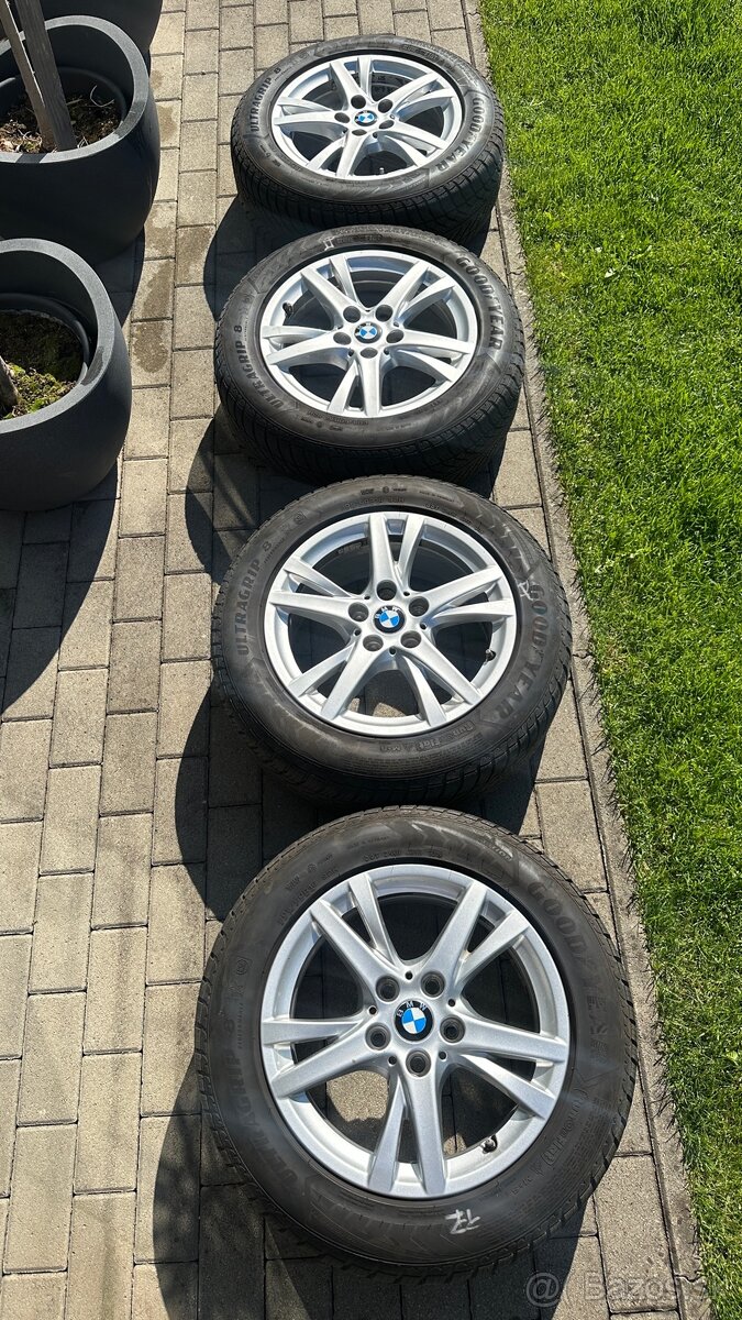 BMW - 4ks hlinikové disky 16” + pneumatiky