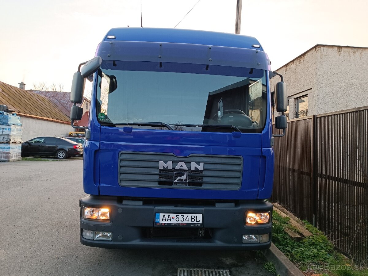 Predám MAN TGL valník s hydraulickou rukou EURO 5
