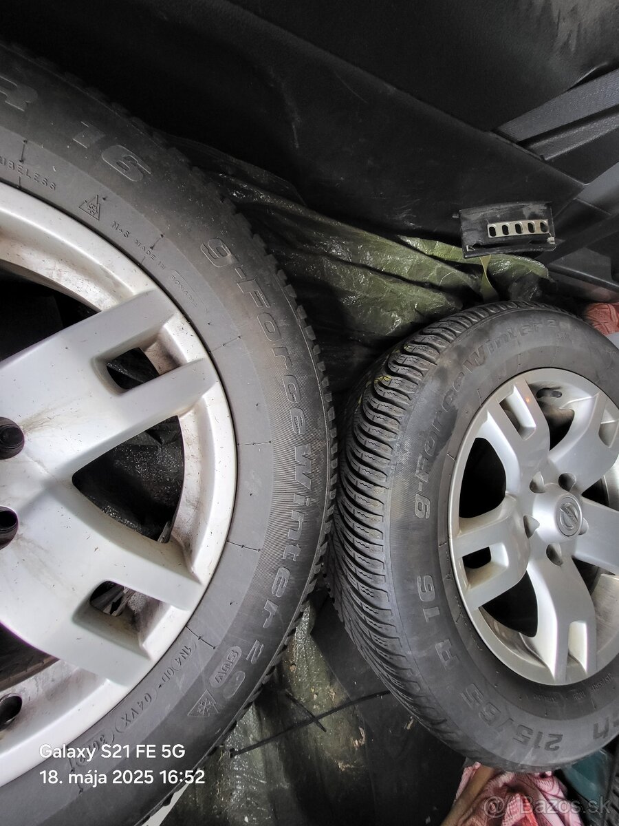 Nissan xtrail t31 r16 5x114.3