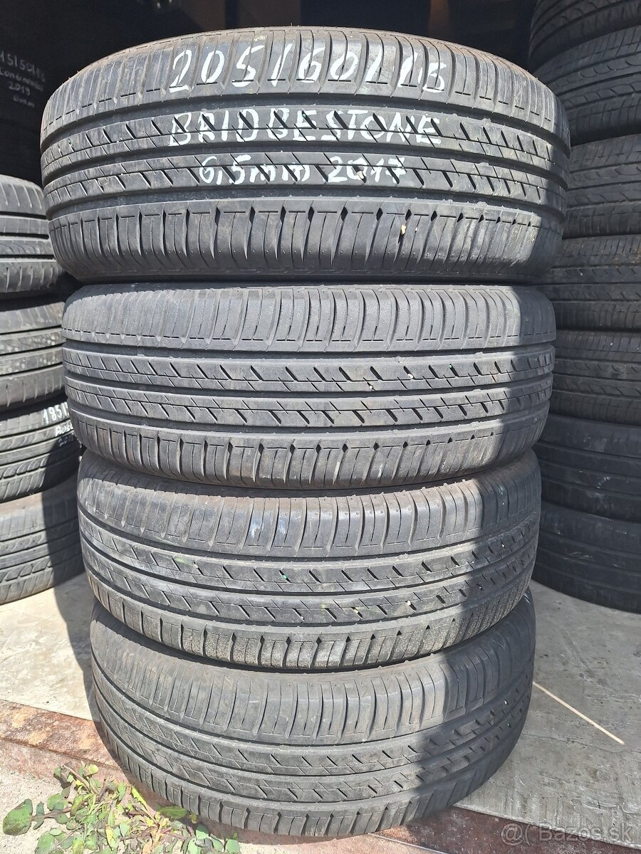 205/60/R16 letné 4ks Bridgestone