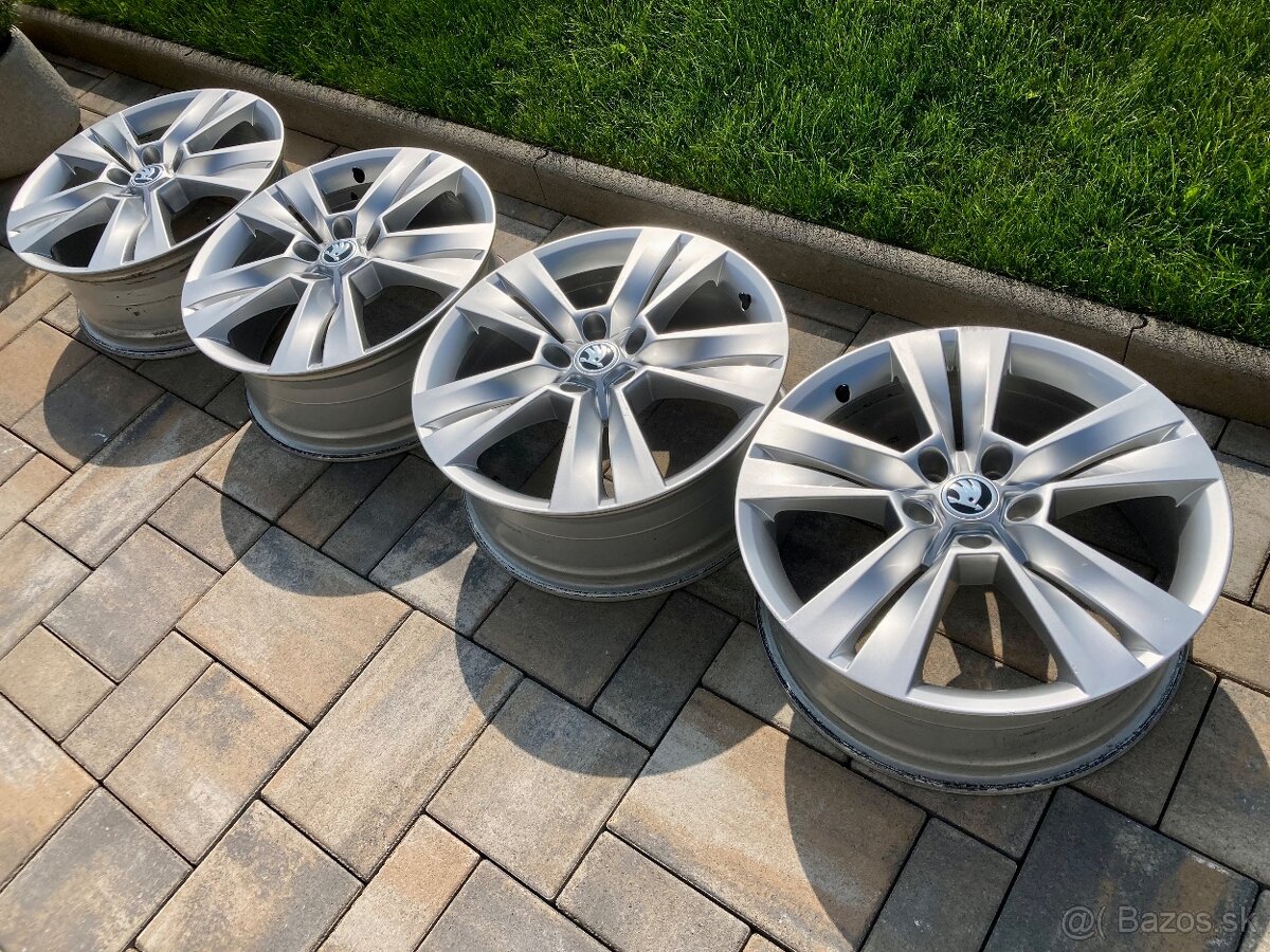 Alu disky org Škoda 5x112 7J ET45 R18