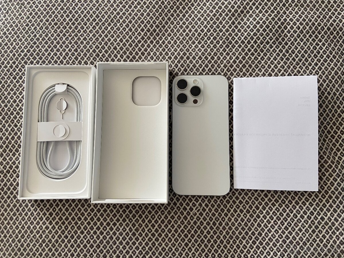 iPhone 16 Pro Max - White 256GB