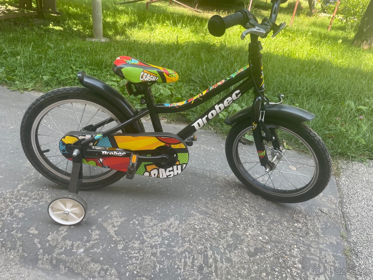 Bicykel Dema Drobec 16 black 2021