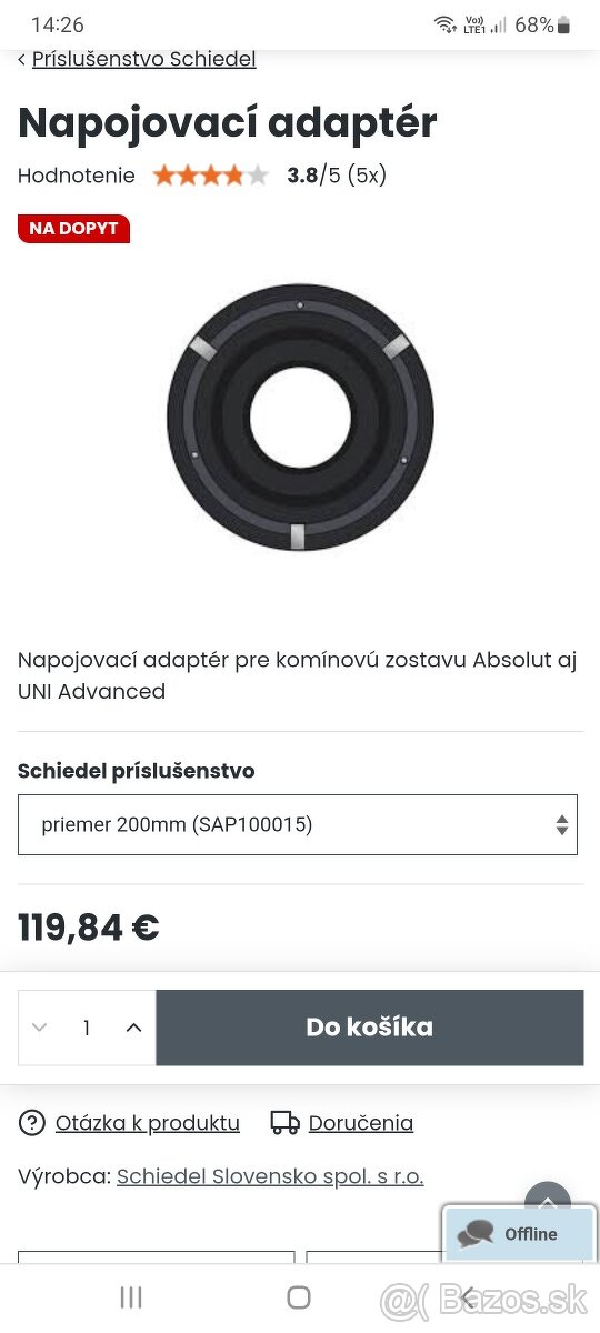 Komin schiedel