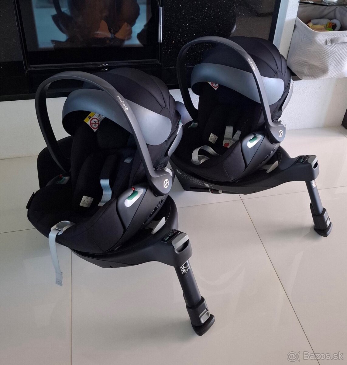 2 x cybex cloud Z2 + ISOFIX
