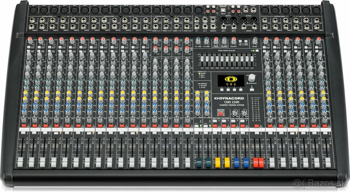 Predám / Vymením DYNACORD CMS 2200-3 (nový kus) + CASE
