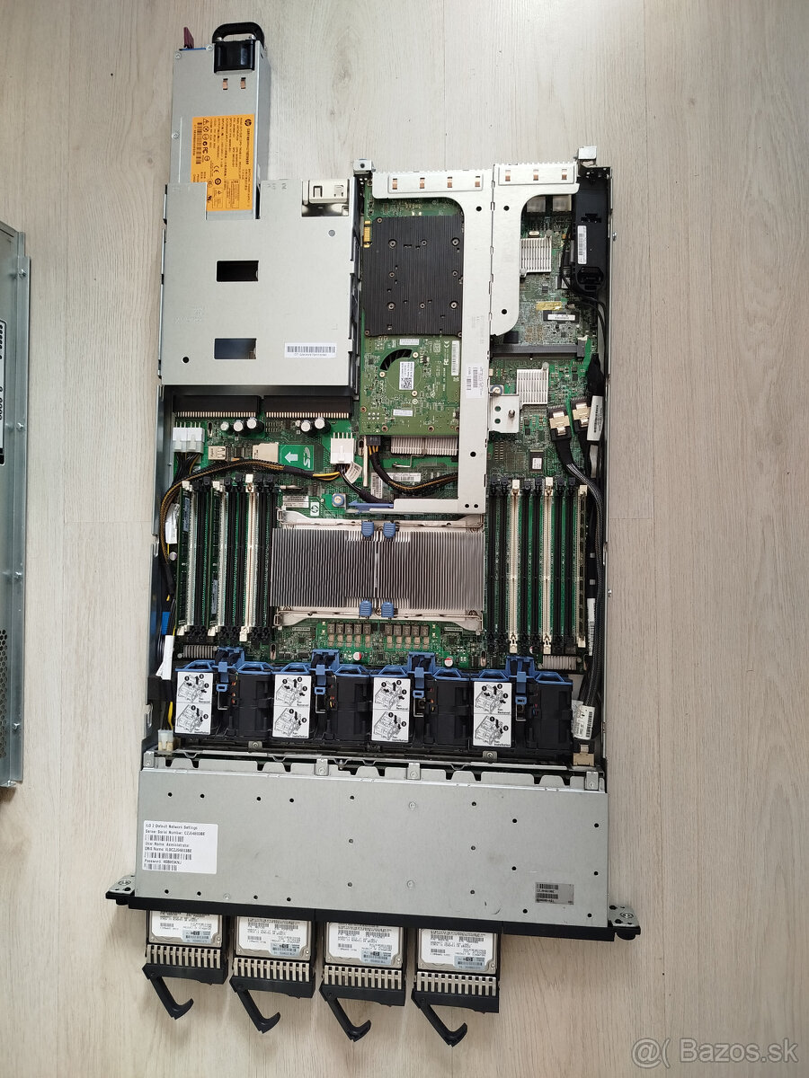 HP Proliant 360 G6 | 8c/16t |Nvidia Quadro | 12GB RAM| 1,2TB