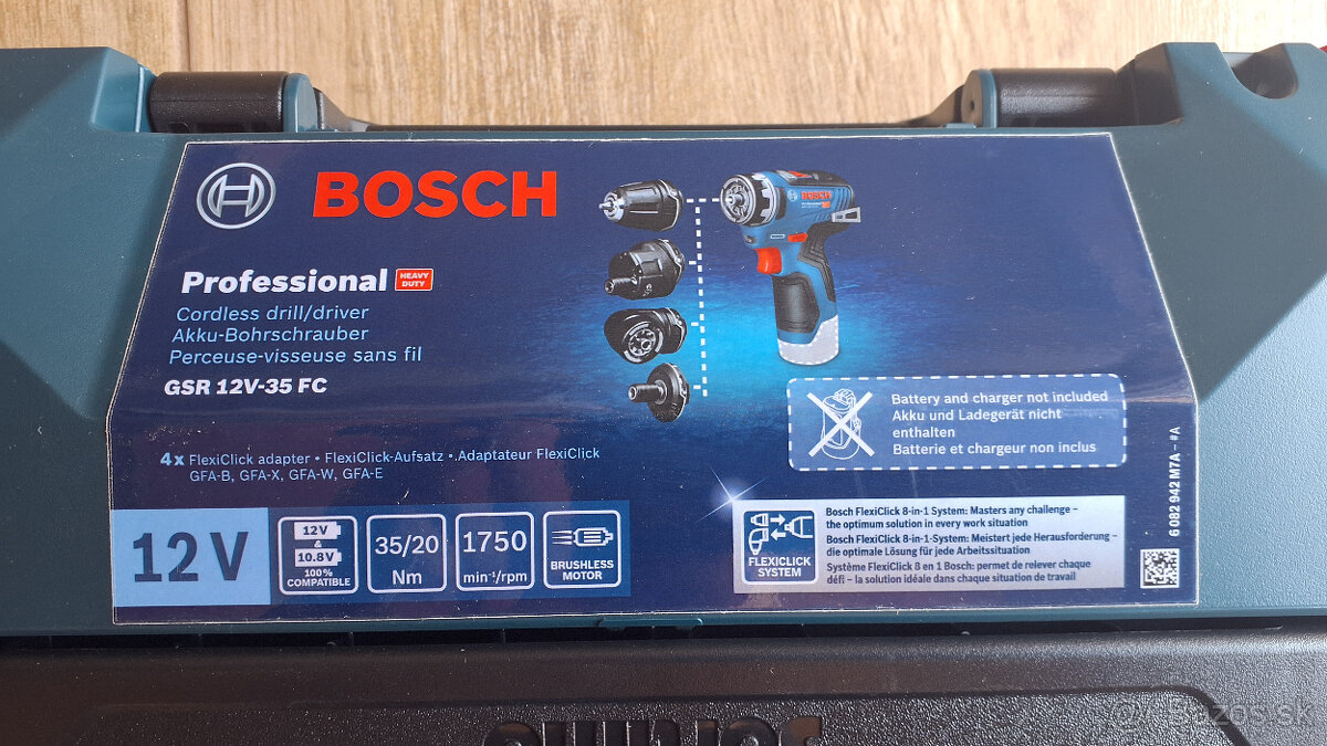Akumulatorovy vrtaci skrutkovac Bosch GSR 12V-35