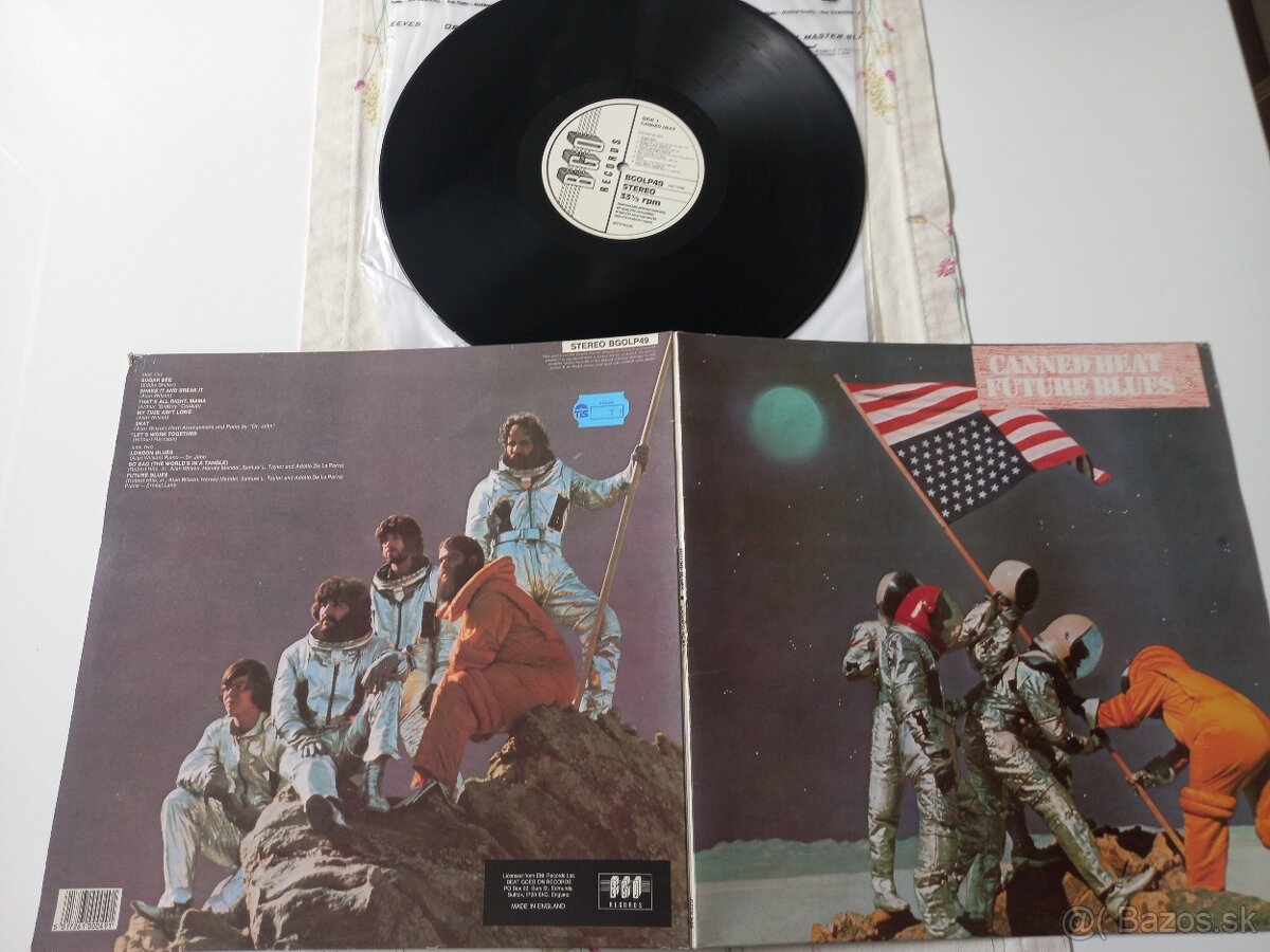 CANNED HEAT „Future Blues“ /BGO 1989/rozkl. obal, legendarny