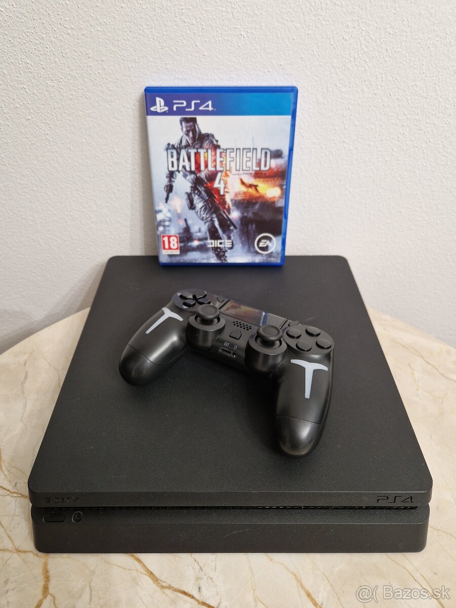 PlayStation 4 Slim 500GB čierna herná konzola