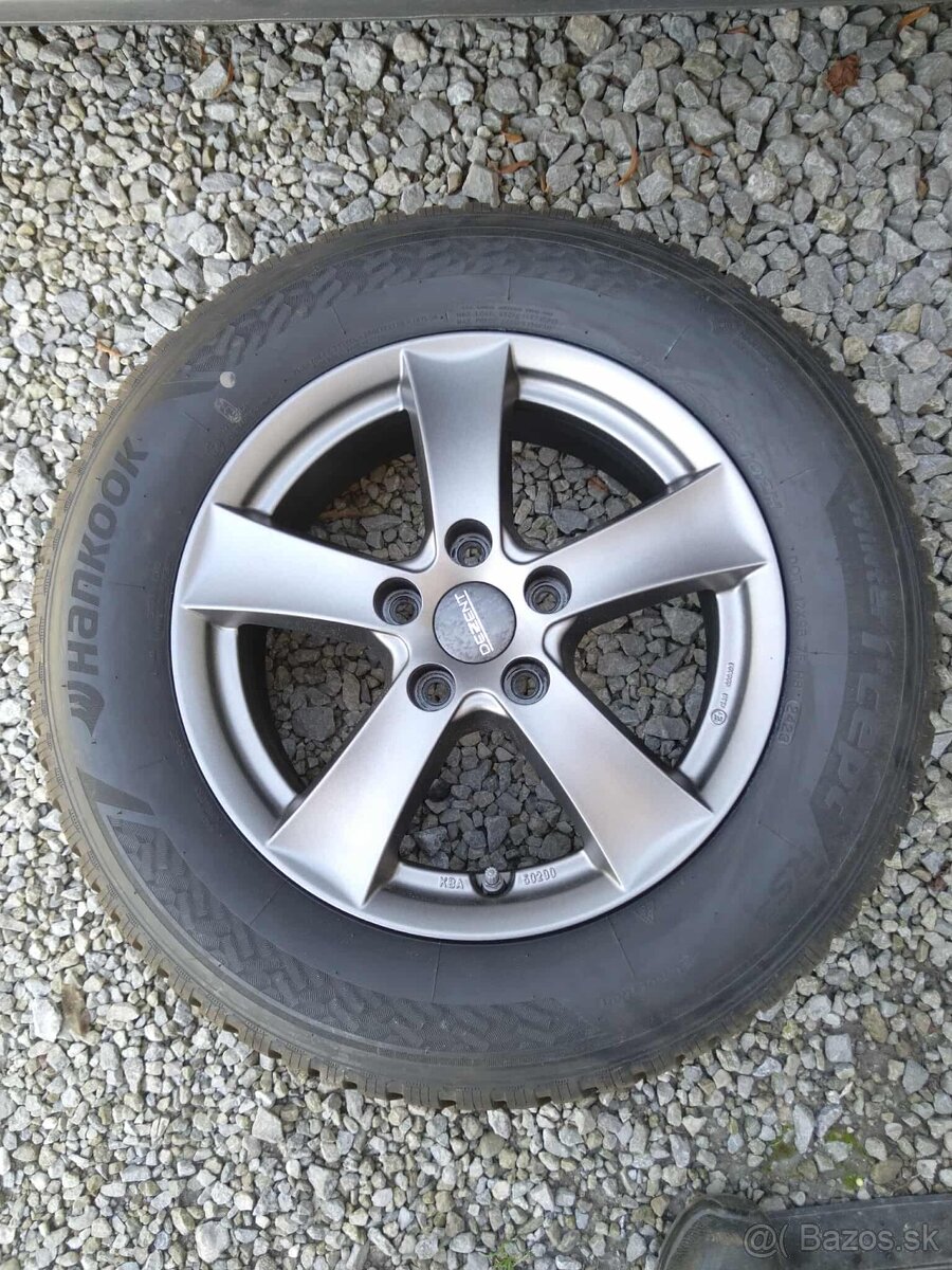 Alu DEZENT 5 x 114,3 R 16 + TPMS + zimné 215/65 R16.