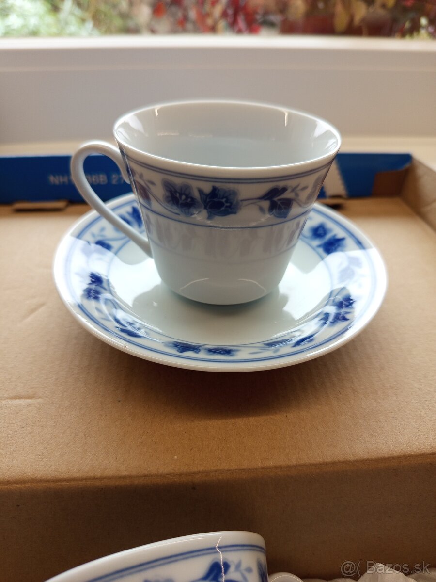 Nádherné nadčasové starožitné mokka šálky