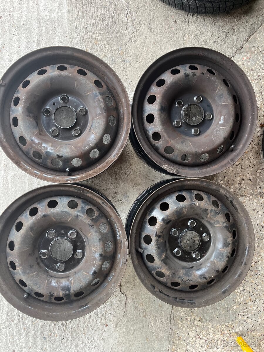 Plechové disky R15 - 5x114,3 (MAZDA,KIA,HYUNDAI)