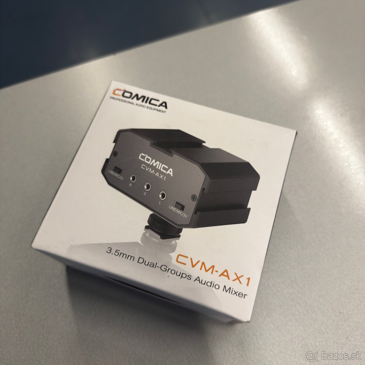 Comica CVM-AX1 dvojkanálový audio mixer