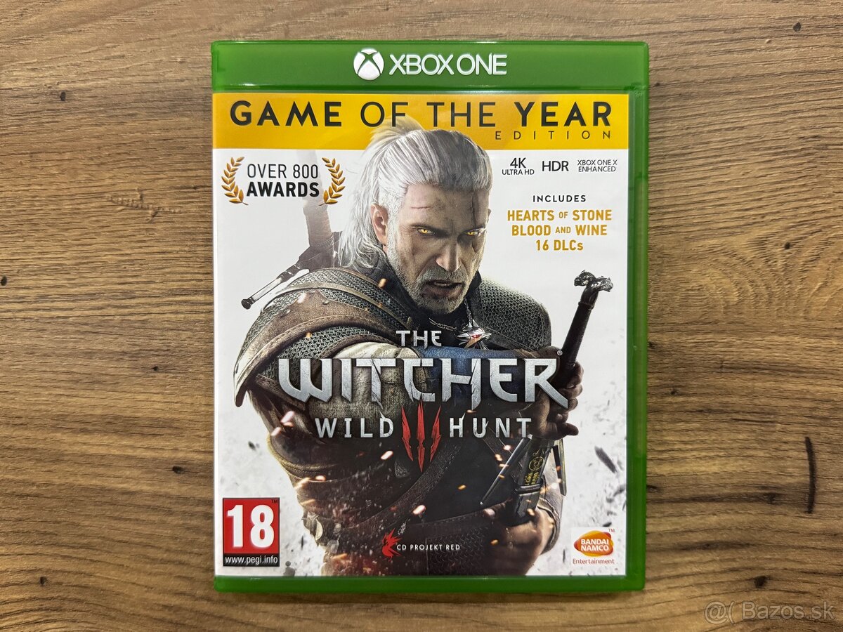 Hra Xbox One - The Witcher 3 Wild Hunt GOTY Edition CZ