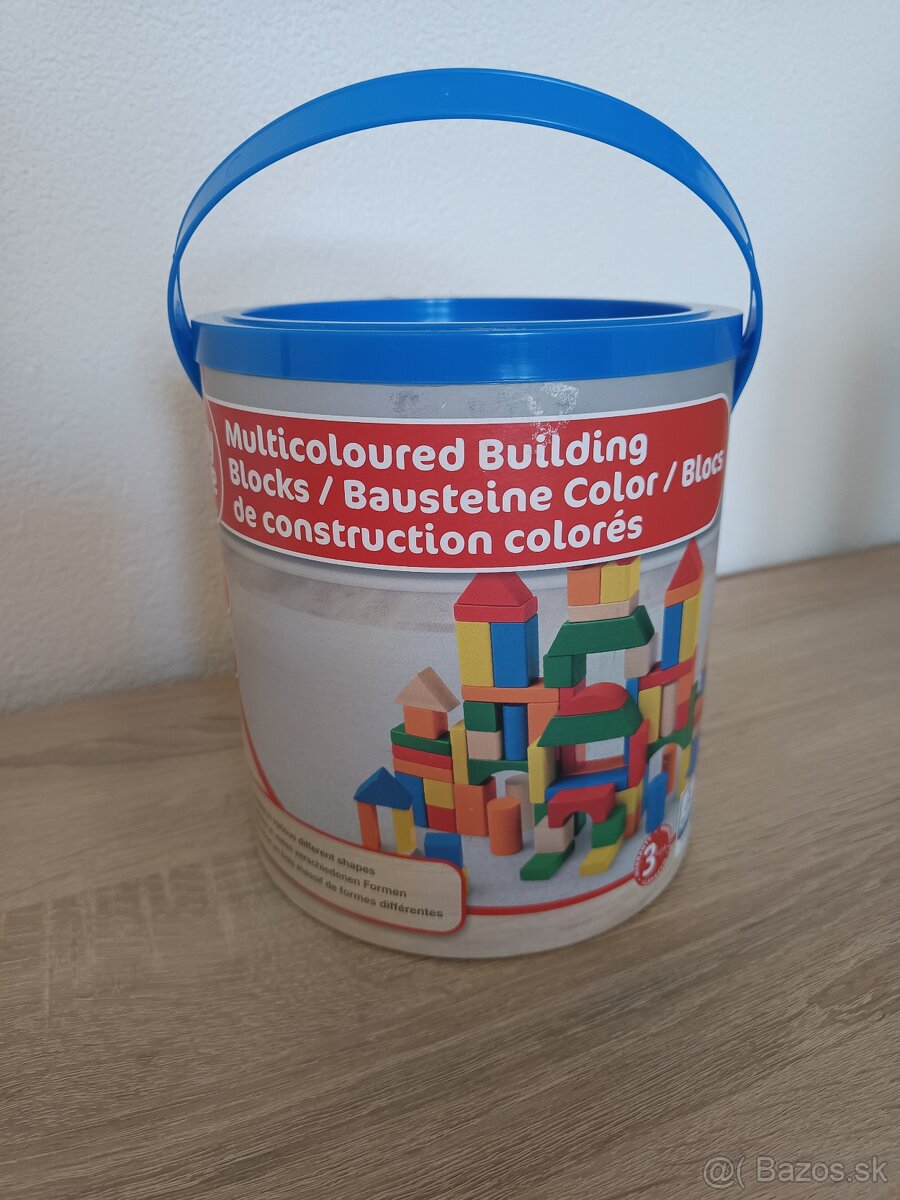 Drevená stavebnica 80 kusov