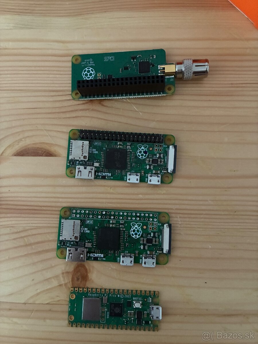 Raspberry PI Zero (2015) Raspberry pi pico W a TV HAT