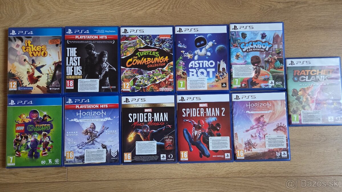PS5 a PS4 hry
