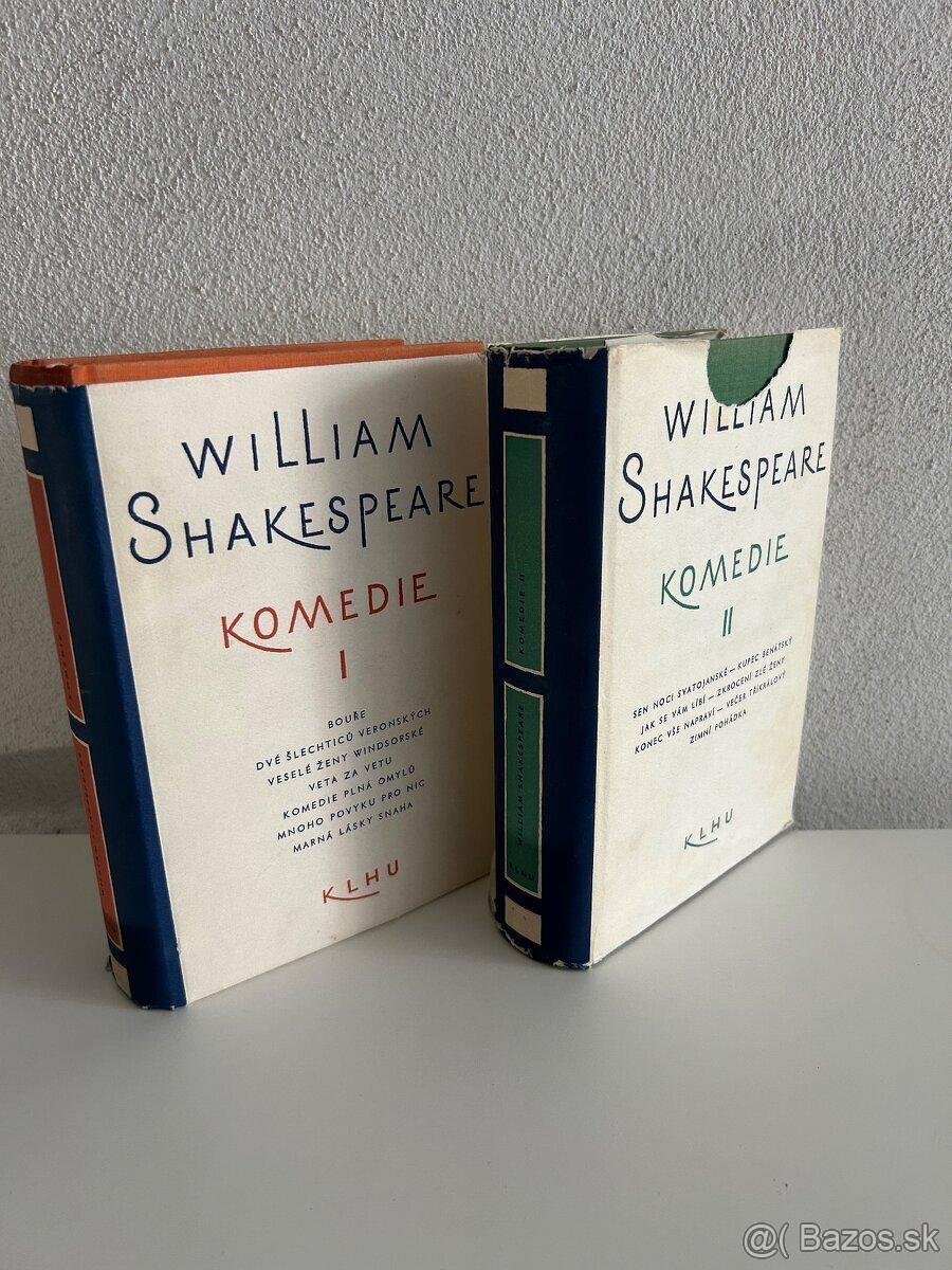 Shakespeare - Komedie - 2 diely