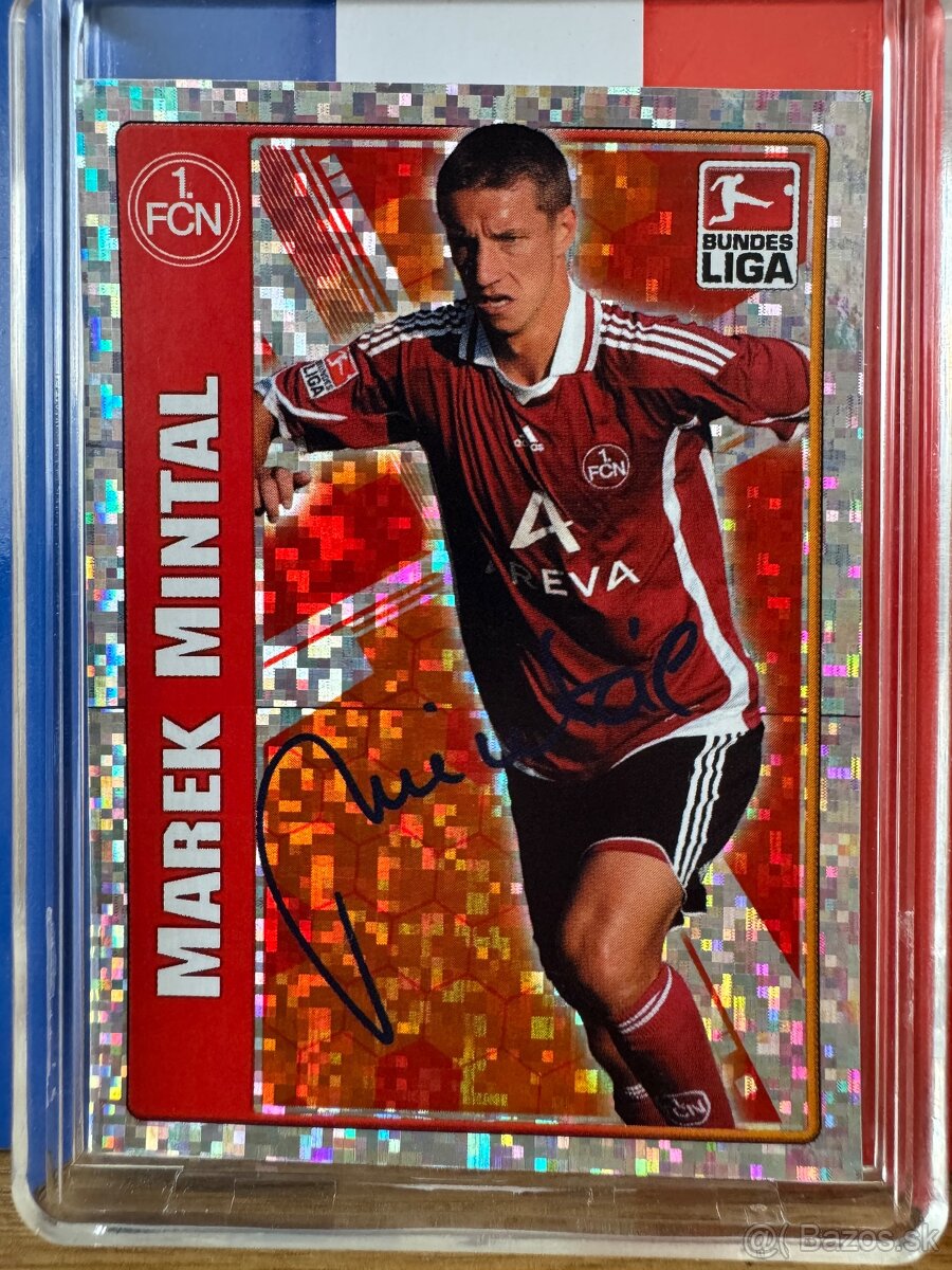 Marek Mintál 1.FCN Auto Podpis