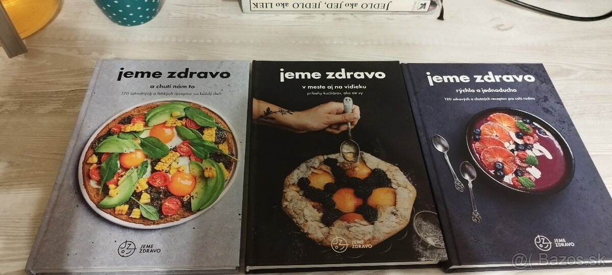 Set 3 kníh Jeme zdravo