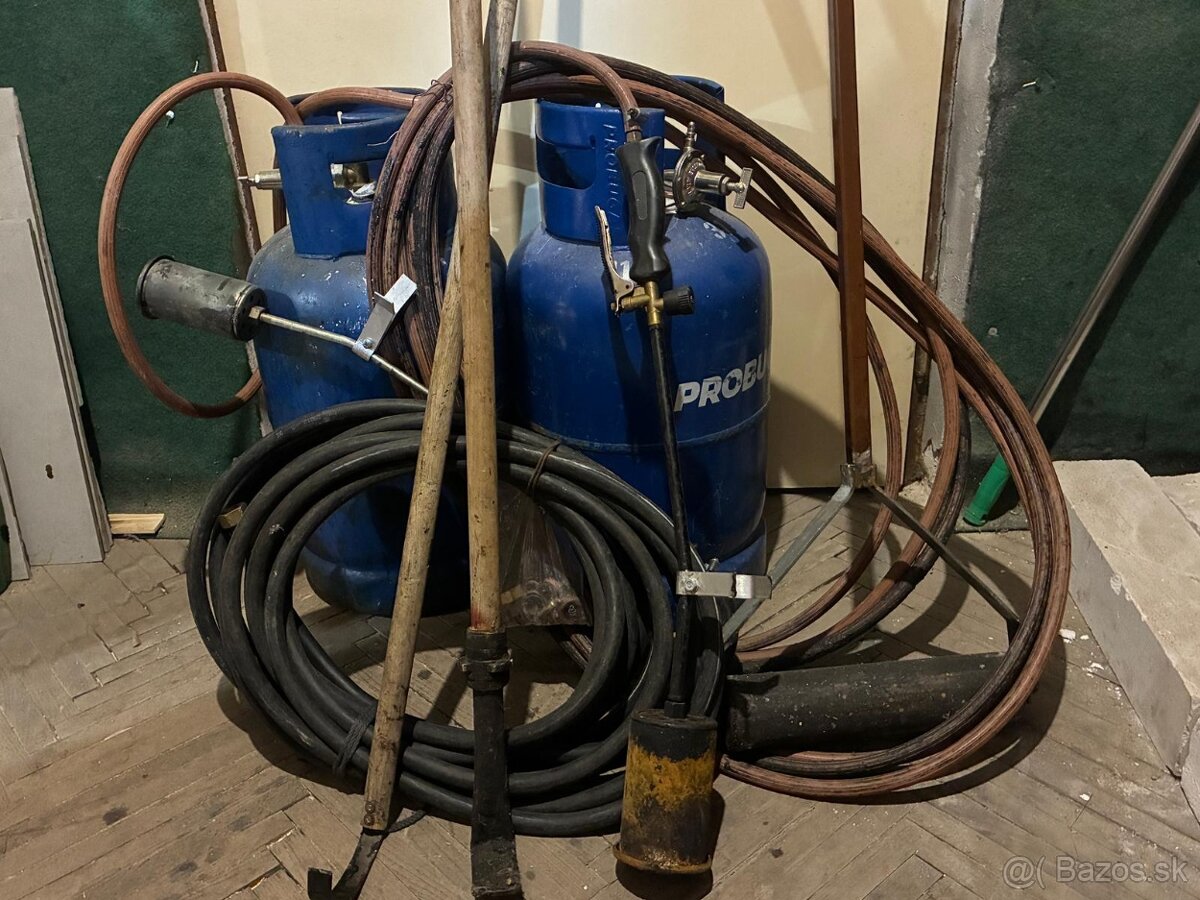 Plynové bomby a horáky