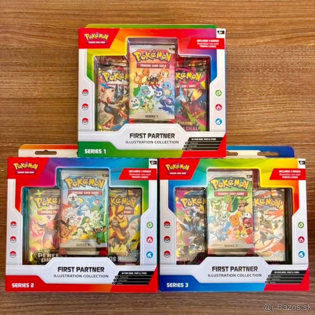 First Partner Collection Series 1,2,3 - Pokémon