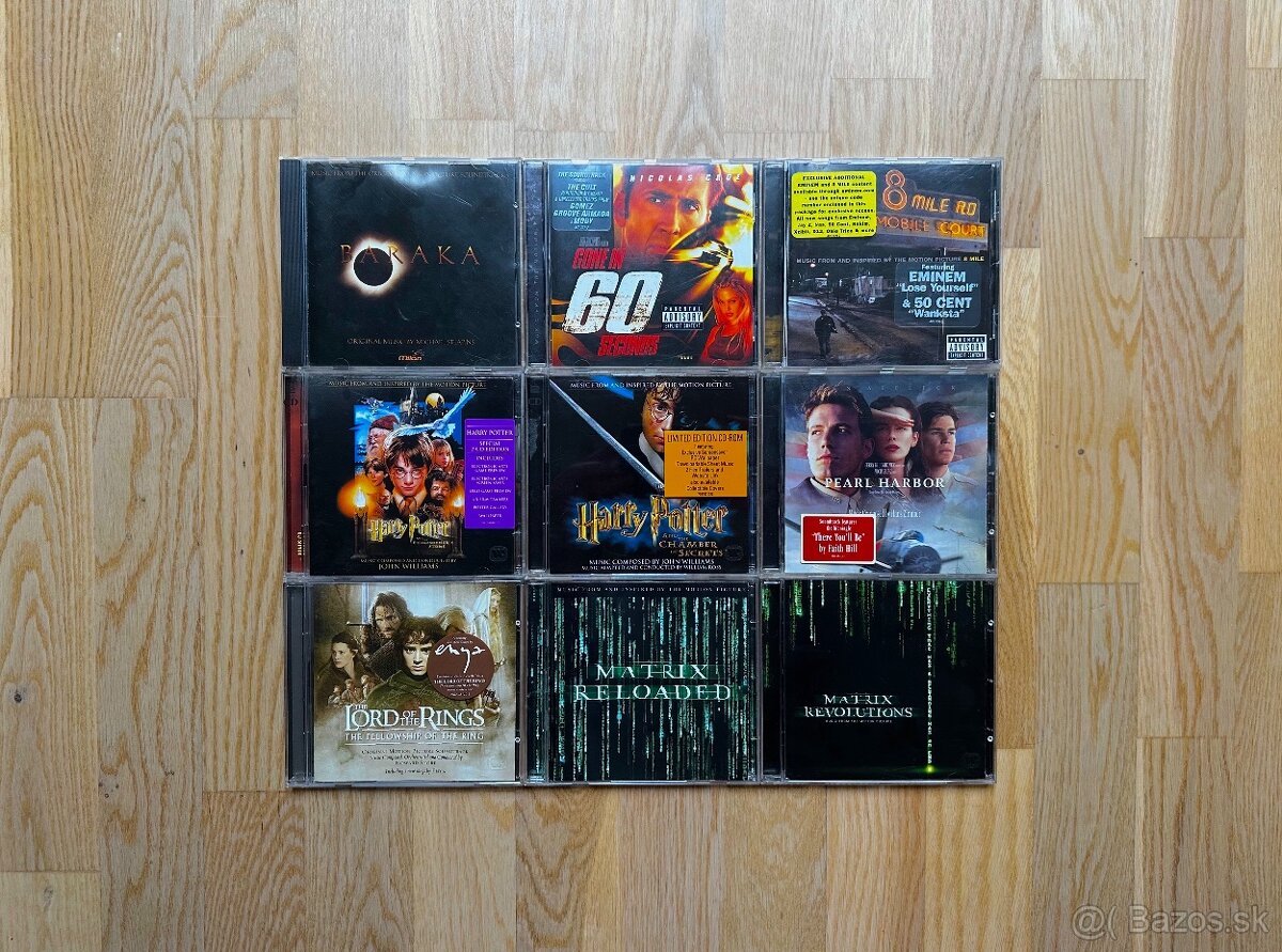 CD kolekcia filmovej hudby 1993-2003