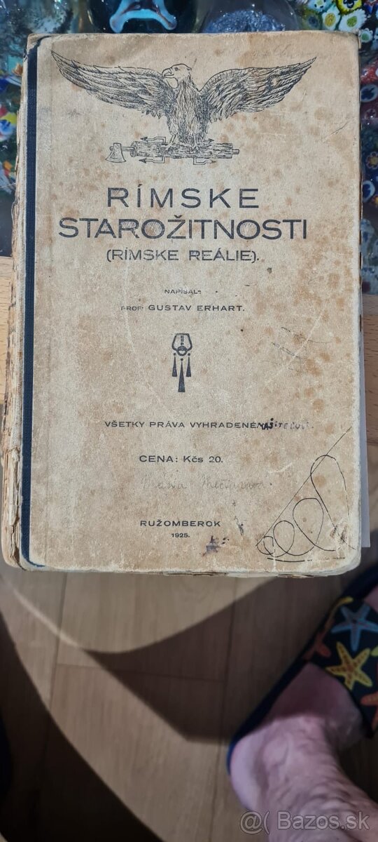 Rímske starozitnosti ( rímske reálie)