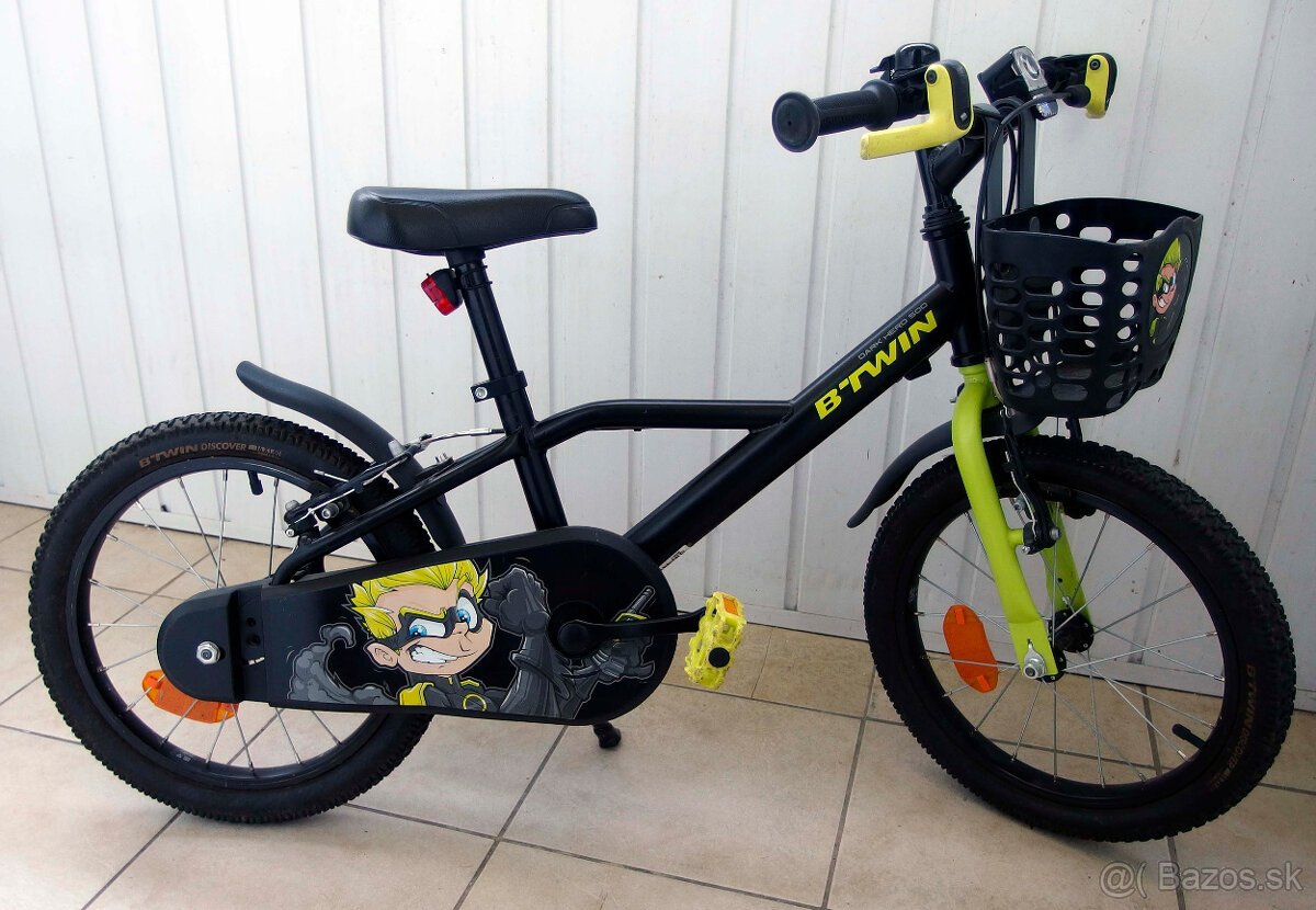 Btwin 16-palcový bicykel pre deti