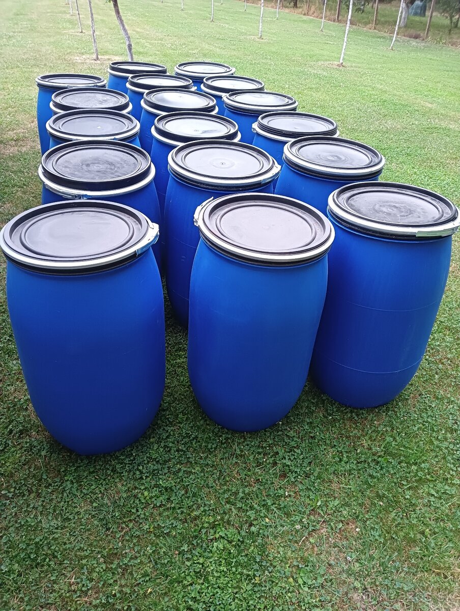 Plastové sudy 120L 20euro