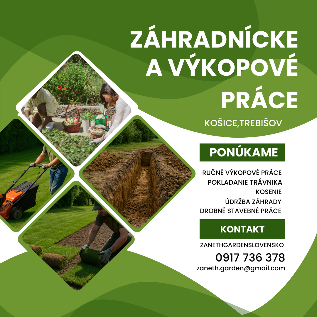 Záhradnícke práce Zaneth