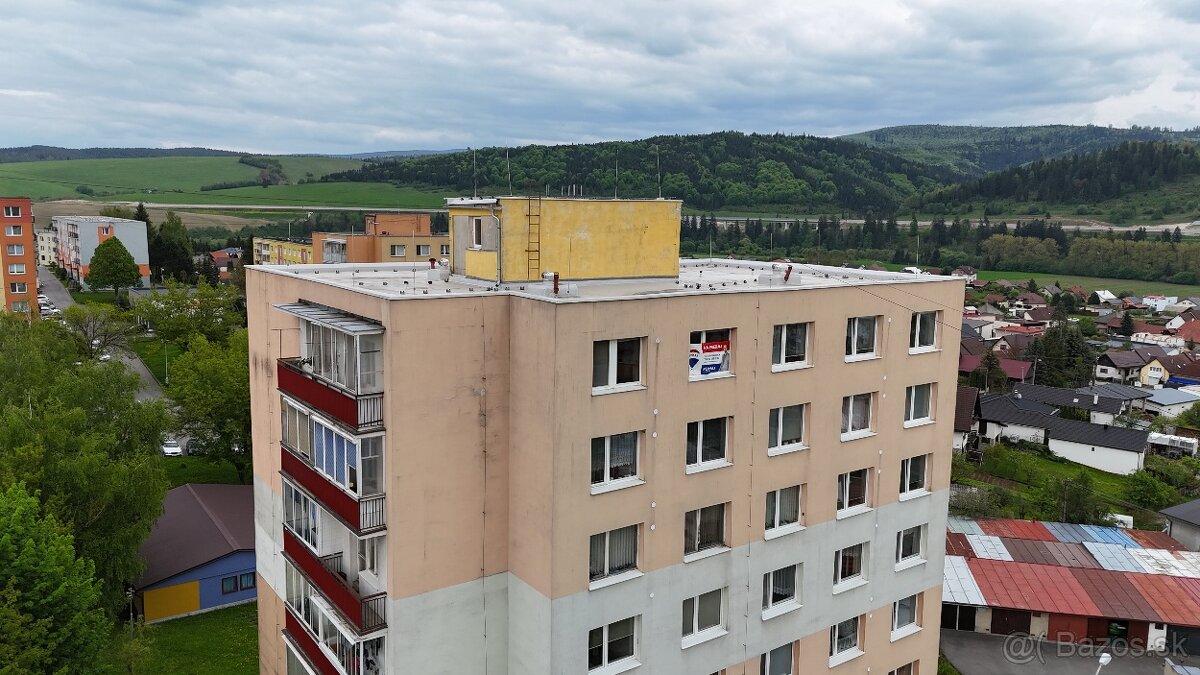 Na predaj byt Tvrdošín, Medvedzie (2-izbový byt s balkónom)