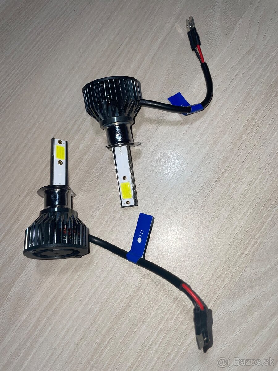 Led žiarovky H1 H3 H4 H7 H8 H15