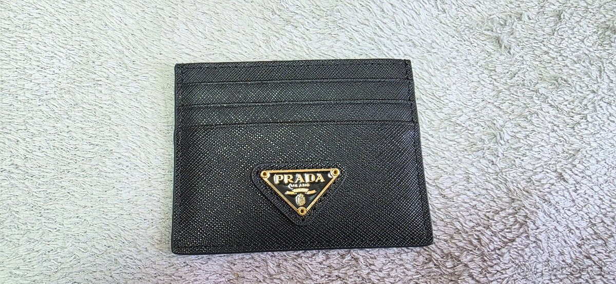 Prada Saffiano Leather Card Holder