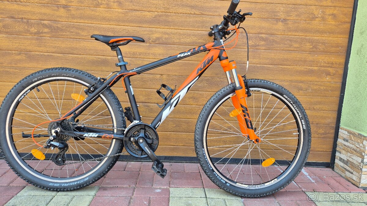 Horský bicykel značky KTM