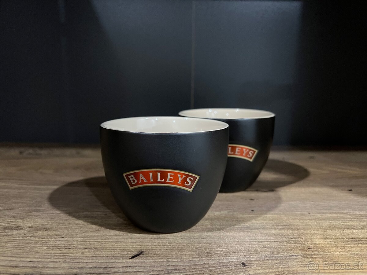Keramické poháriky Baileys