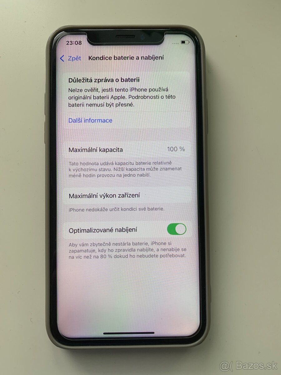 Apple iPhone XS – 256 GB, batéria 100 %