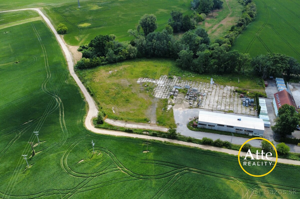 Priemyselný areál na predaj – Červeník (17 220 m²)
