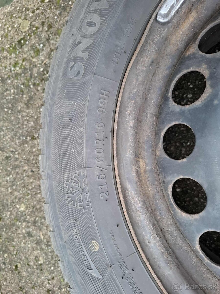 Zimné pneumatiky 215/60 R16