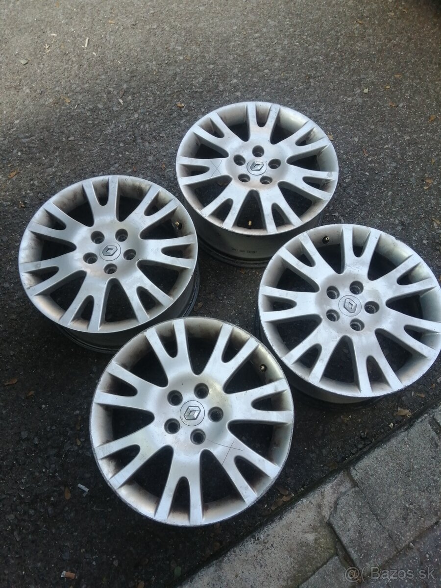 Predám hliníkové disky r17 z Renault Laguna