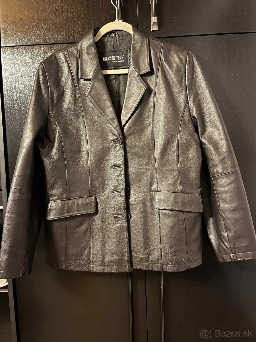 Dámska kožené sako