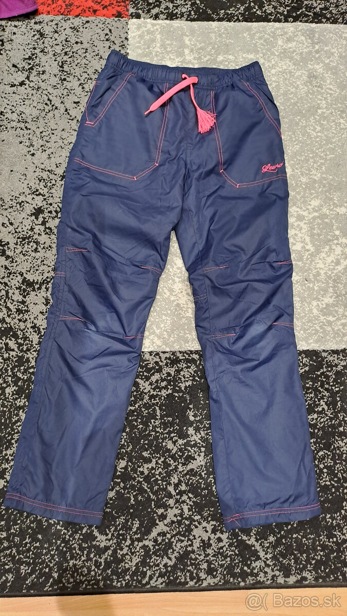Zateplene nohavice 152/158 dievca